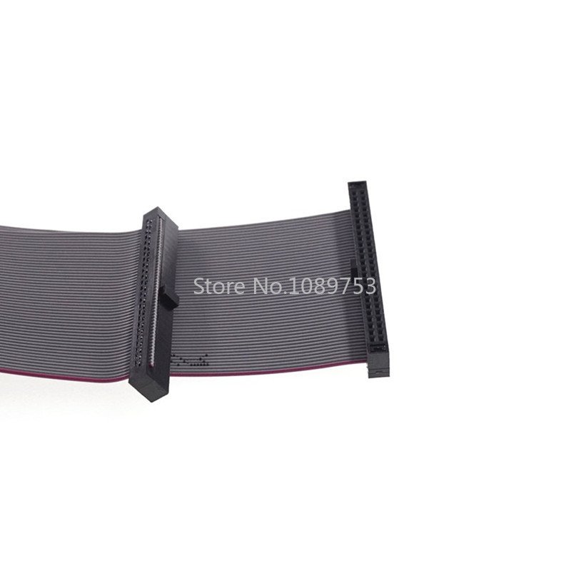 1.27mm Pitch 30cm 6P 10P 14P 16P 20P JTAG ISP Download Cable Gray Flat Ribbon Data Cable For 1.27mm Connector