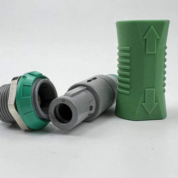 Connector manufacturer LEMOS push type small fast circular electronic connector circular connectors