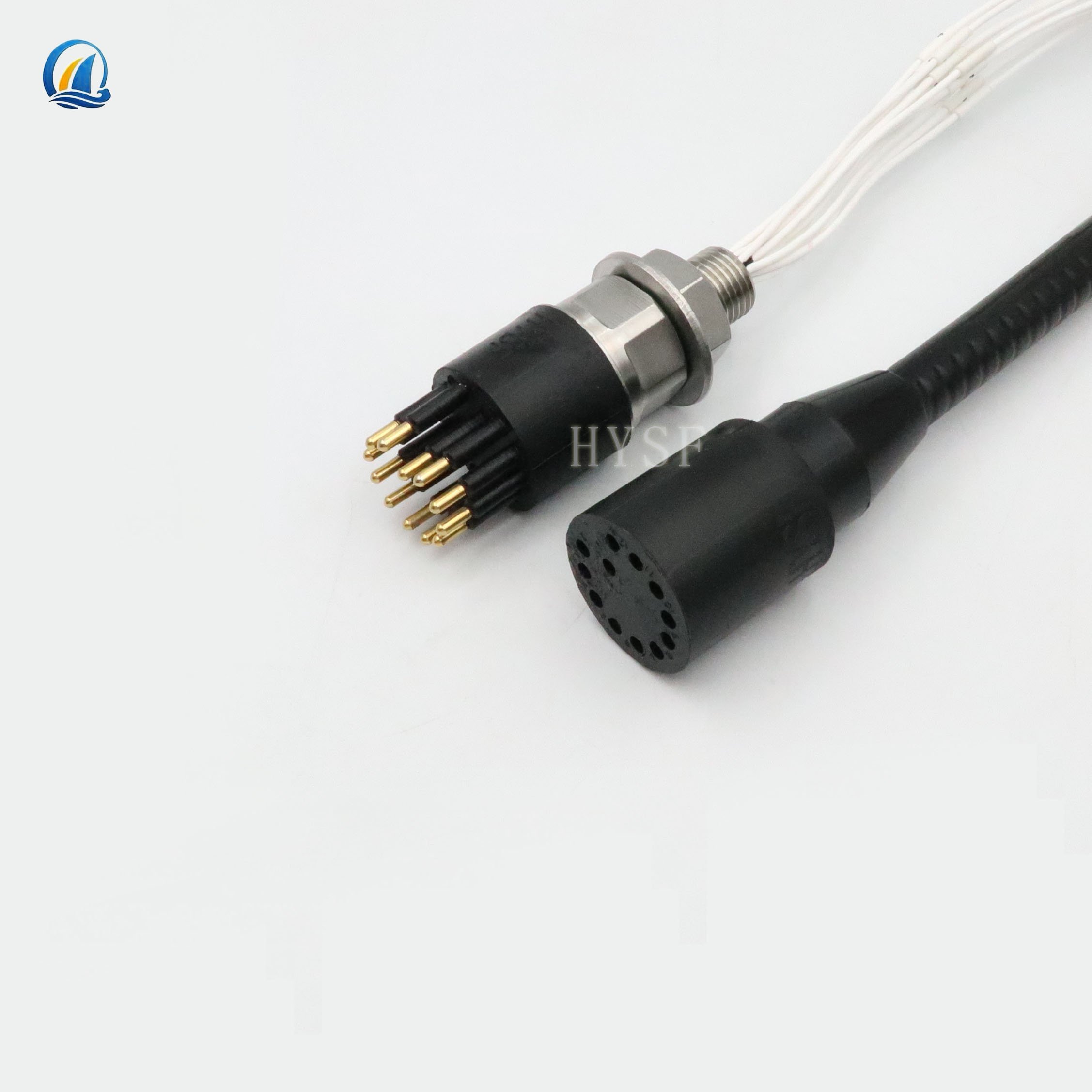 Waterproof Micro Circular series Marine Watertight Ip69k Cable Connector Underwater Subsea Connector Wet Wire ROV Connectors