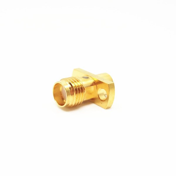 Hot Sale 2-hole Flange Mount RF SMA Female Connector 50 Ohm