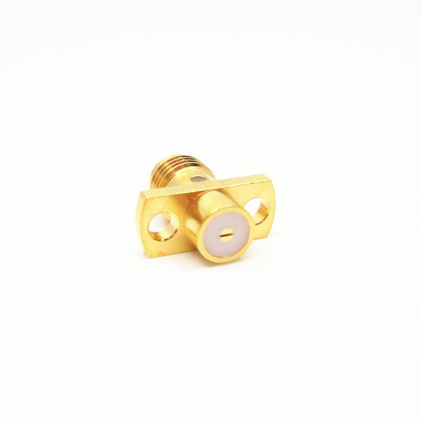 Hot Sale 2-hole Flange Mount RF SMA Female Connector 50 Ohm