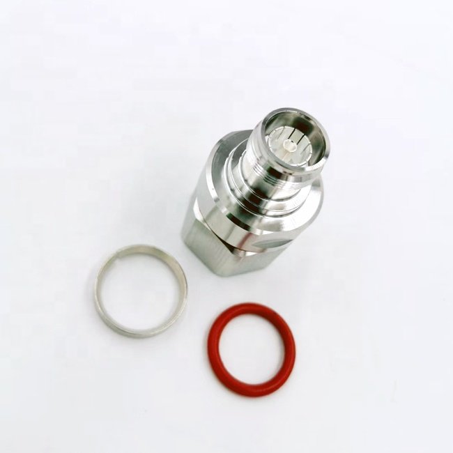 Low Less RF Coaxial 4.3-10 Female Screw Type Clamp Connector For 7/8 Coaxial Cable