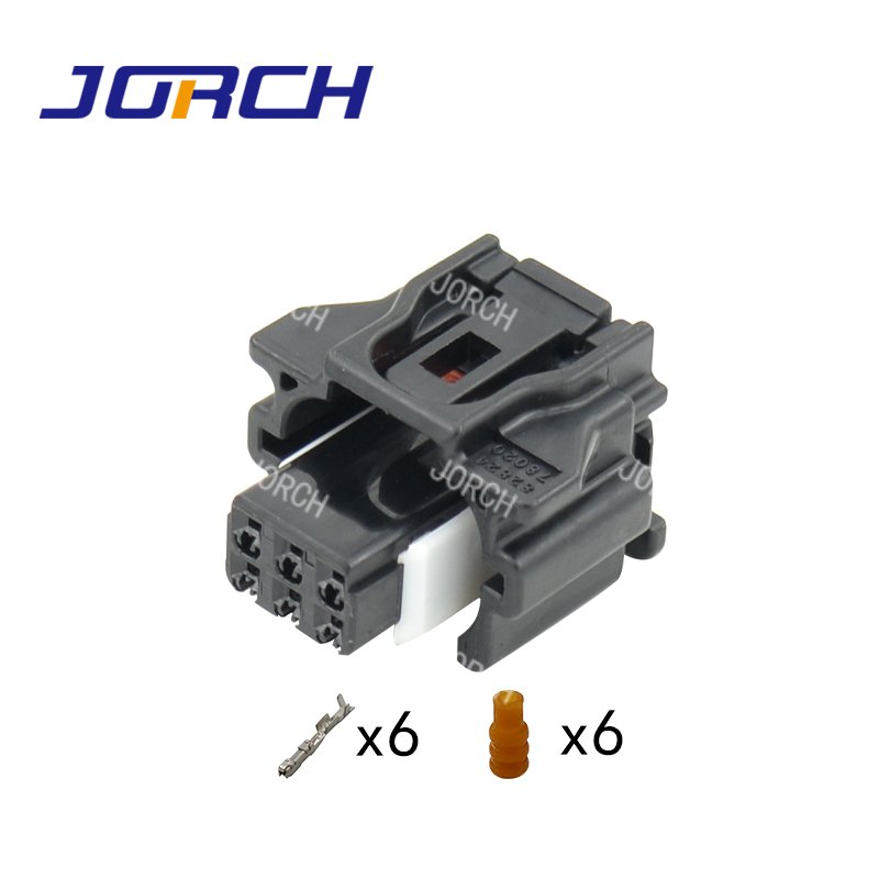 6 pin auto connector Suitable for reversing radar probe rear view camera harness plug 6189-7334 DJ70622-0.6-21