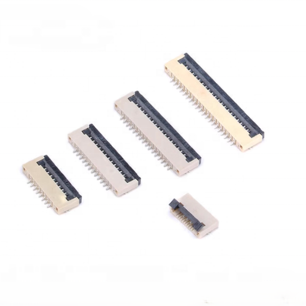 0.3mm 8P 0.5mm Same Side 10cm P=0.5mm FFC Cable (Flexible Flat Cable) Connector JS05A-08P-100-4-8