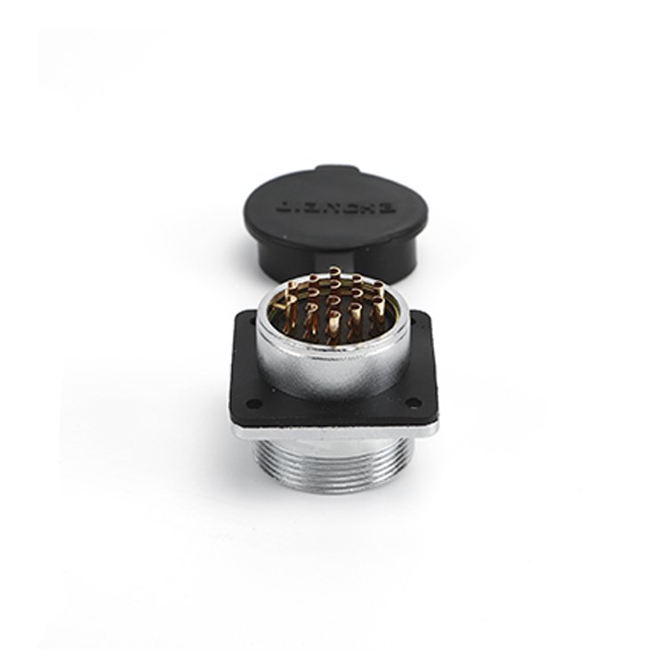 Industrial Parts Binder Circular Sensor Metal straight IP67 waterproof WS20 Cable Connector