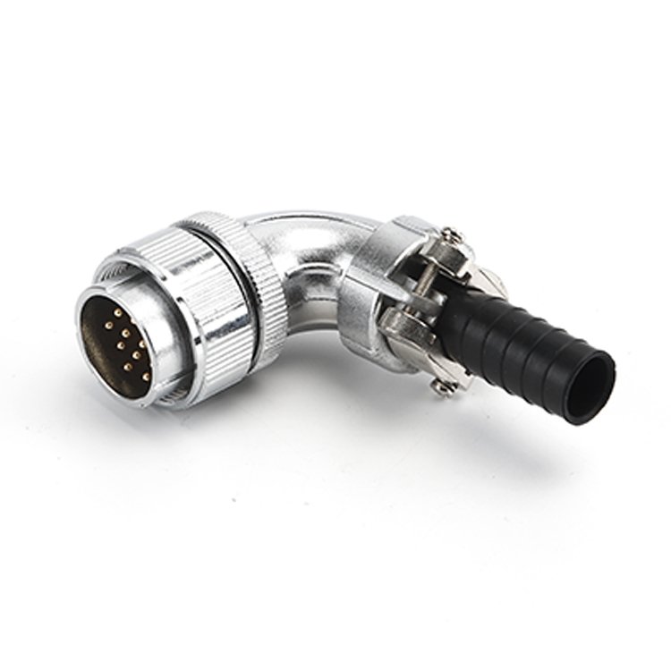 Industrial Parts Binder Circular Sensor Metal straight IP67 waterproof WS20 Cable Connector
