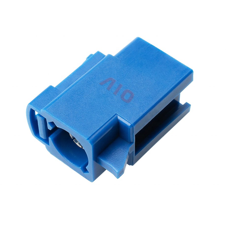 Male Female Fakra C Code Crimp Connector for Automotive GPS Telematics Navigation
