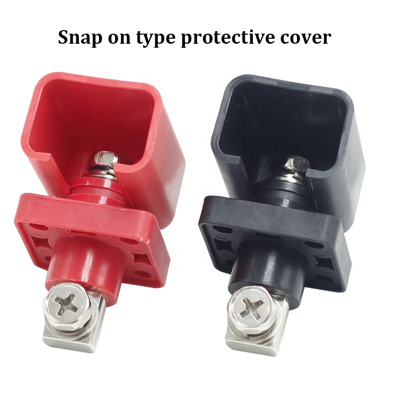 120a All Copper Terminals for Electric Vehicle Power Connector Through-Type Terminal Lithium Battery Electric Vehicle Connectors
