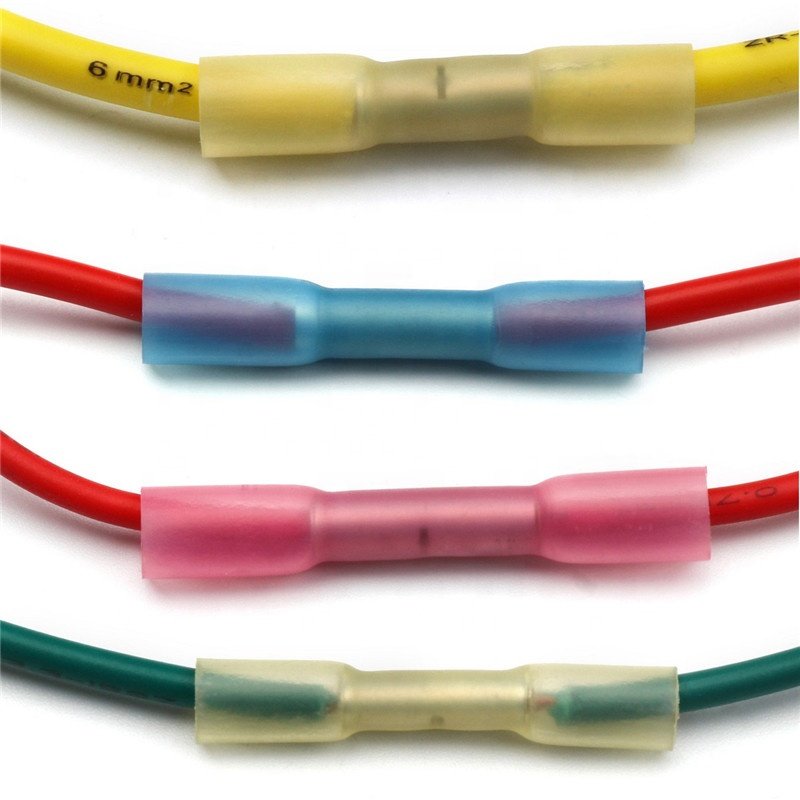 Waterproof Red Heat Shrink Terminal Electrical Insulated Crimp Wire Cable Connectors