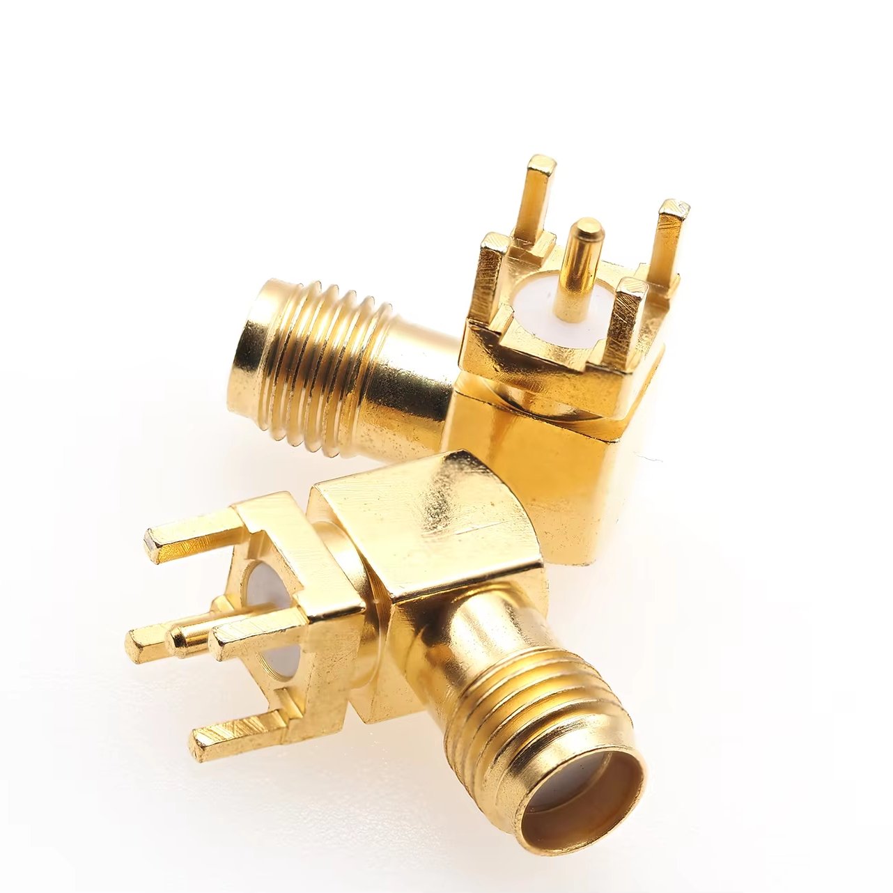Electronic components SMA-KWE14.5 outer screw inner hole RF coaxial connector SMA day PCB socket for wire base