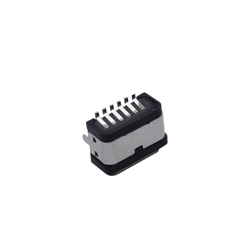 Factory direct hot selling Waterproof 6pin SMT usb Type C Female Connector