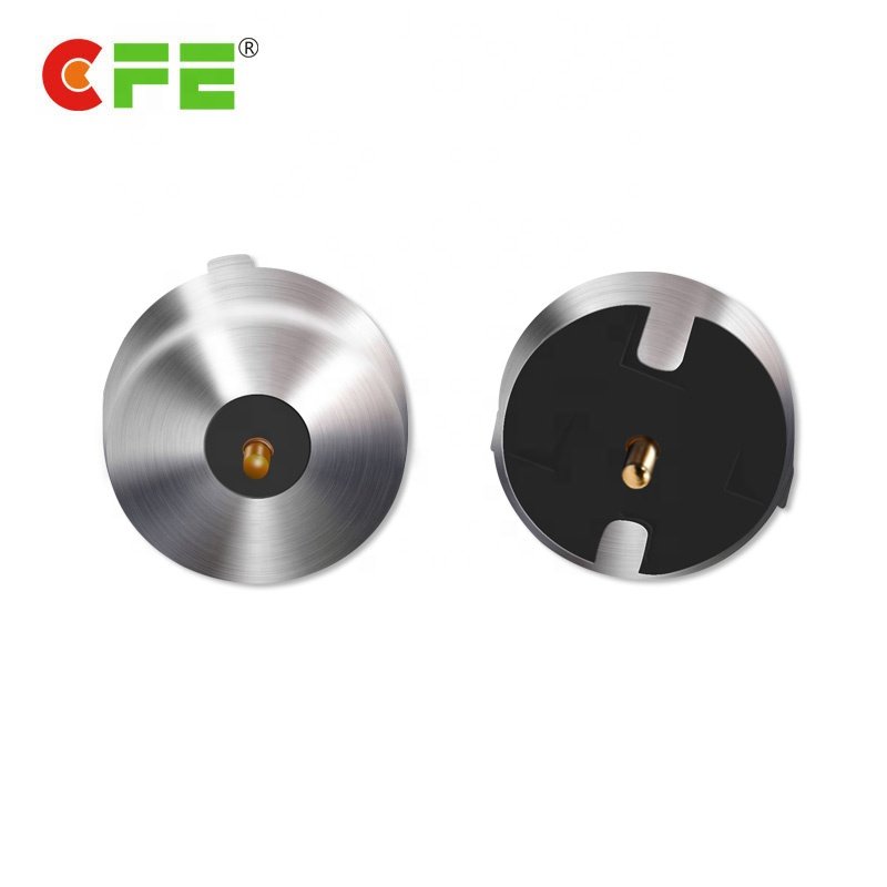 Dongguan factory DC 1pin male and female pogo pin magnet connector