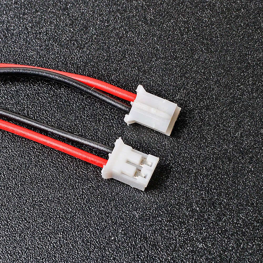 JST PH2.0-2P 2.0mm Pitch 2Pin Side Entry Connector With 10cm Wires Cables
