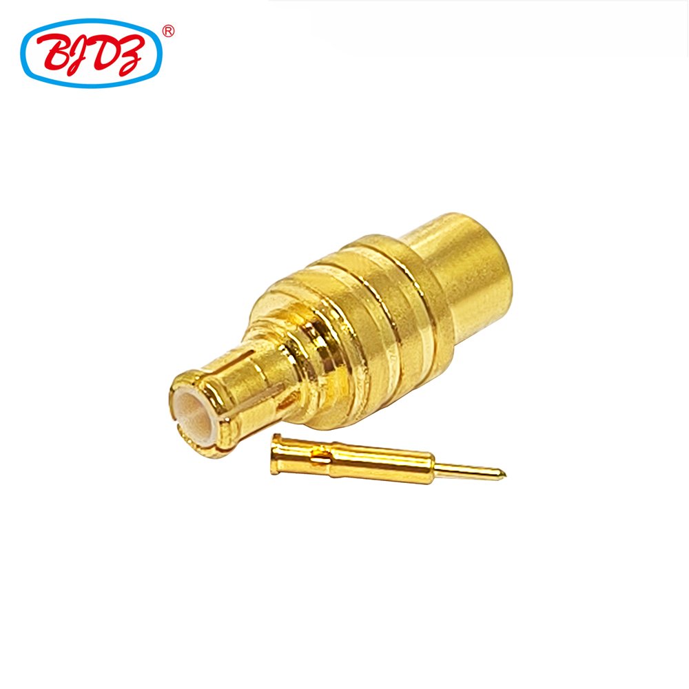 Manufacturer supply gold plated MCX male Plug straight for RG402 RG-402 RG141 SS402 SS-402 Cable RF Coax Coaxial connectors