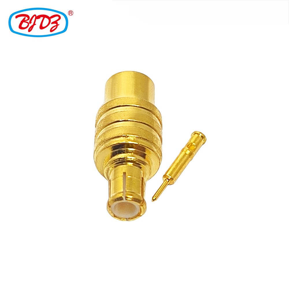 Manufacturer supply gold plated MCX male Plug straight for RG402 RG-402 RG141 SS402 SS-402 Cable RF Coax Coaxial connectors