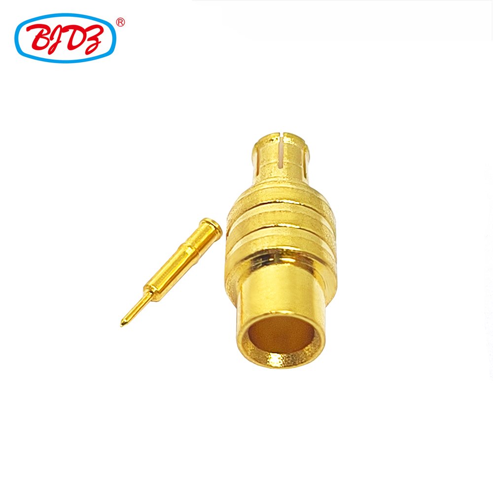 Manufacturer supply gold plated MCX male Plug straight for RG402 RG-402 RG141 SS402 SS-402 Cable RF Coax Coaxial connectors