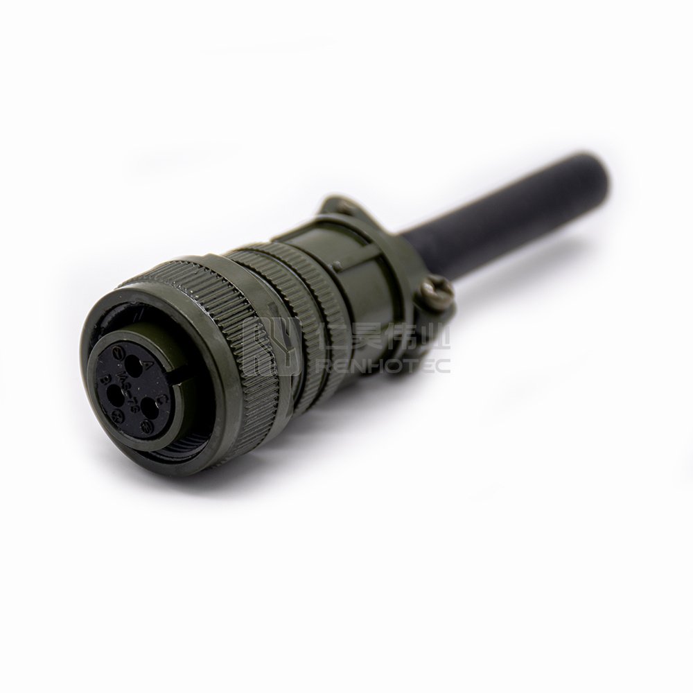 Amphenol MS5015 7 Pin MS3106A-14S-6S MS 5015 MS 3106 MS3106 Straight Plug 90 Degrees Circular Connector