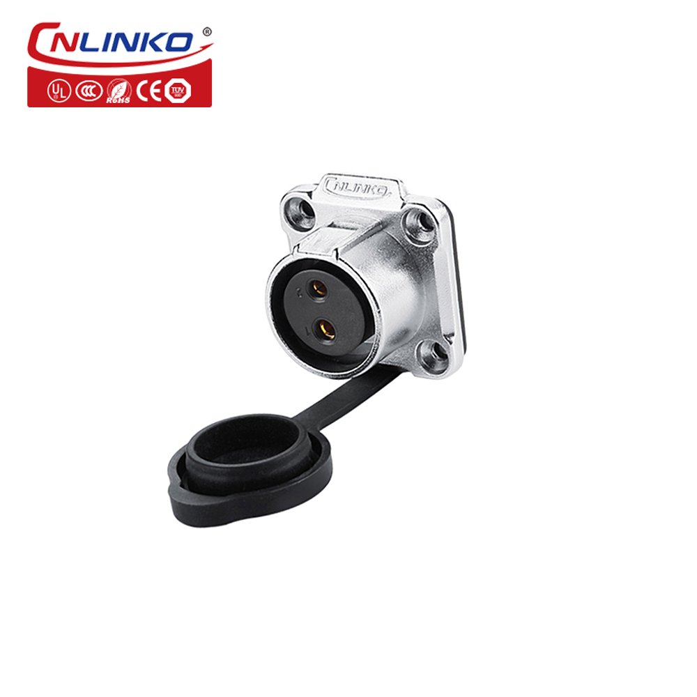Cnlinko LP-20 2 Pin male female plug socket IP68 waterproof quick wire connector