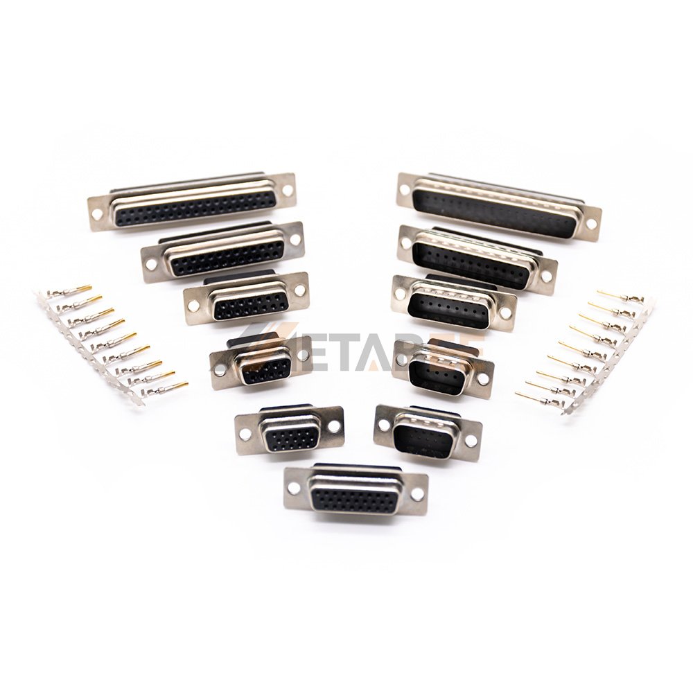 D-sub Connector DB9 DB15 DB25 DB26 DB37 DB44 DB50 DB62 DB78 D SUB to 9 15 25 26 37 44 50 62 78 Pin Male Female Cable Serial Dsub