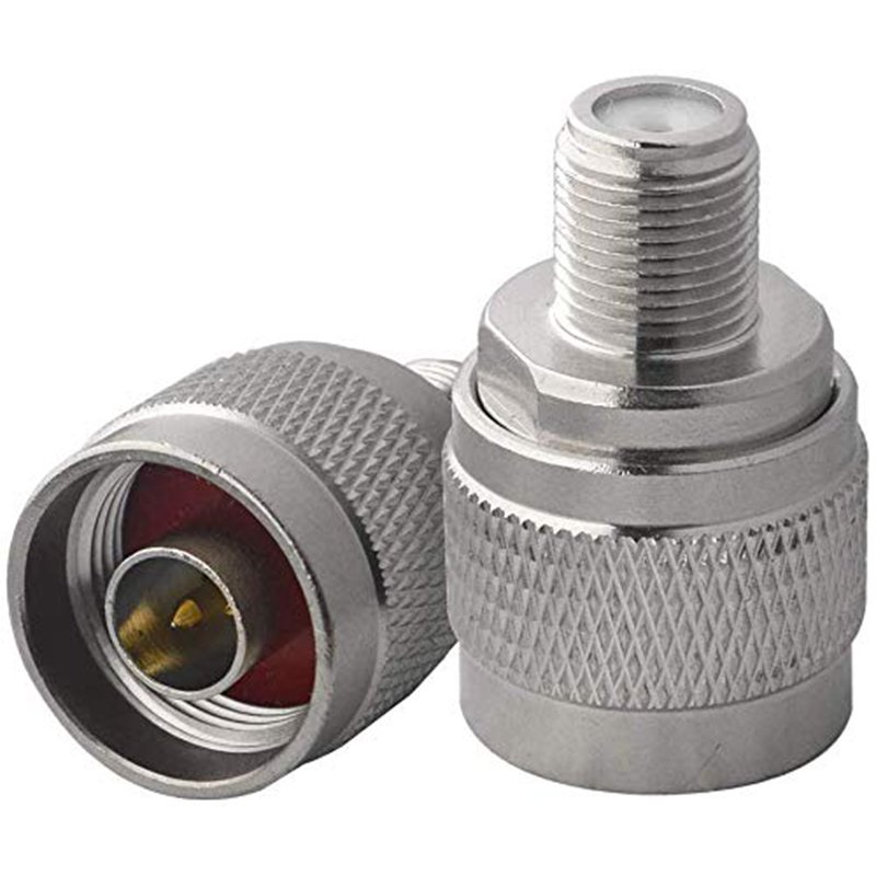 N Male to F Female RF Coaxial Adapter F Type Jack to n MALE Plug Convertor RF Coax Straight Connector