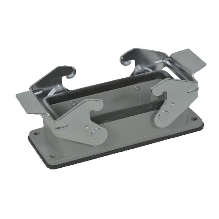 16 Core H16b Heavy Connectors With Cover Side Out Stand-up 16A 500v Screw Feet connectors & terminals