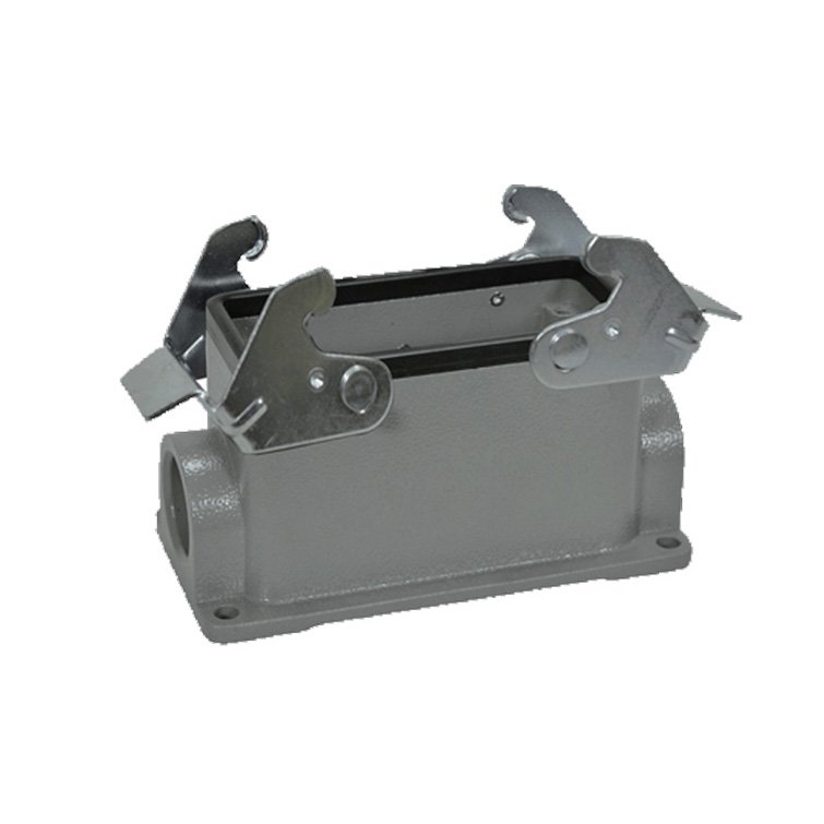 16 Core H16b Heavy Connectors With Cover Side Out Stand-up 16A 500v Screw Feet connectors & terminals