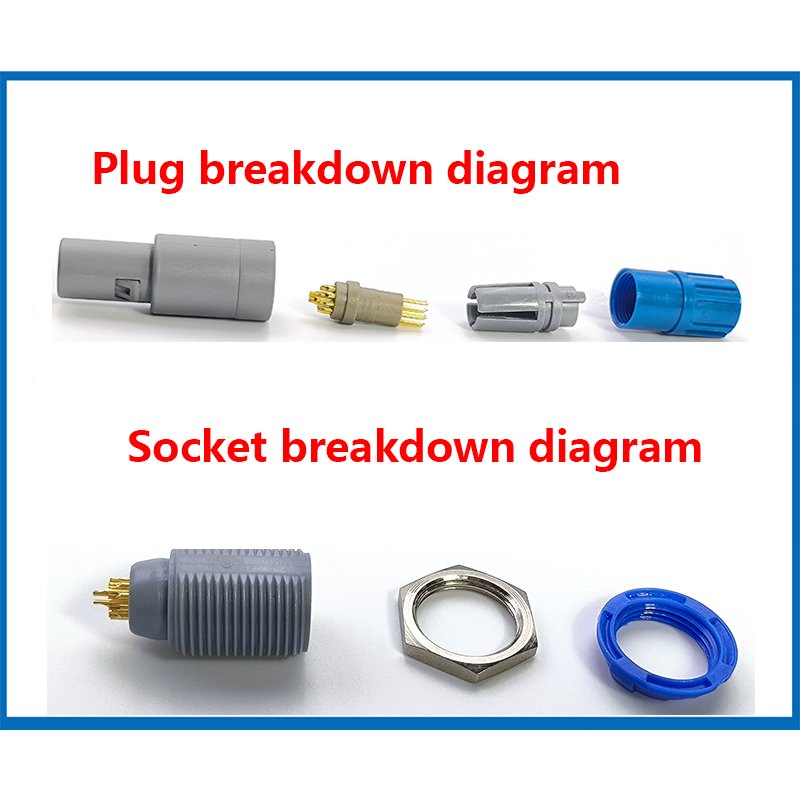 Connectors Excellent Chinese professional waterproof low cost industrial medical circular Medical connectors wire connectorss
