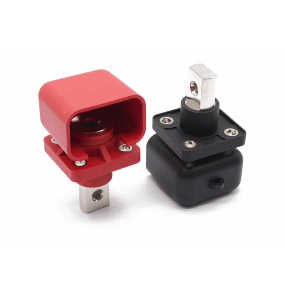 Energy Battery Storage Cabinet IP65 200A All Copper Through Through-wall Terminal Connector For Electric Vehicle