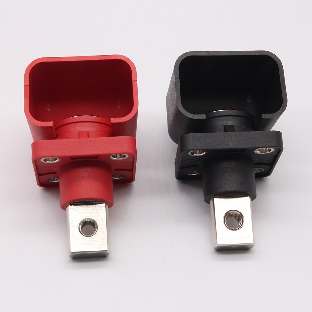 Energy Battery Storage Cabinet IP65 200A All Copper Through Through-wall Terminal Connector For Electric Vehicle
