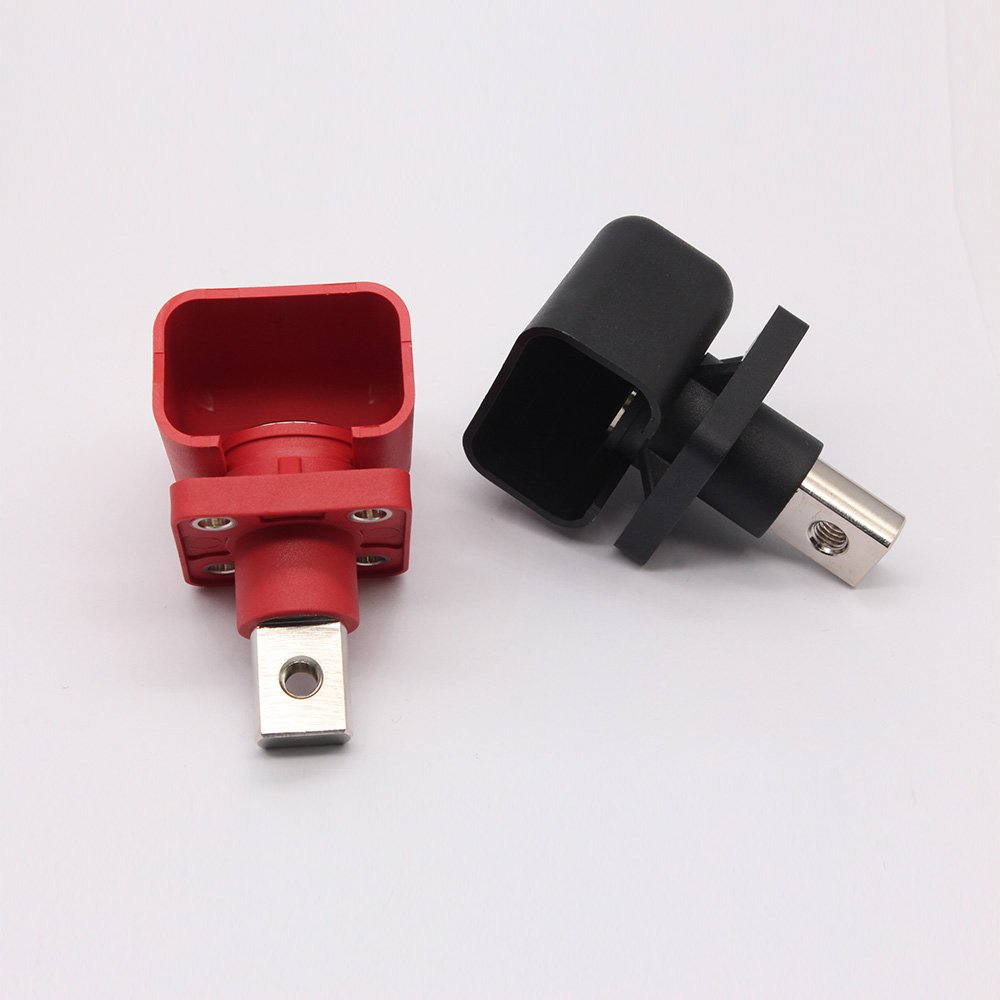 Energy Battery Storage Cabinet IP65 200A All Copper Through Through-wall Terminal Connector For Electric Vehicle