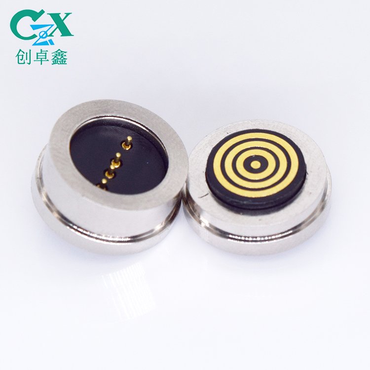 2pin Pogo Pin Male Female Magnetic Cable Connector