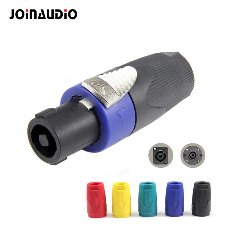 220v plastic 4 Pin male plug speakon connector (9.3240)