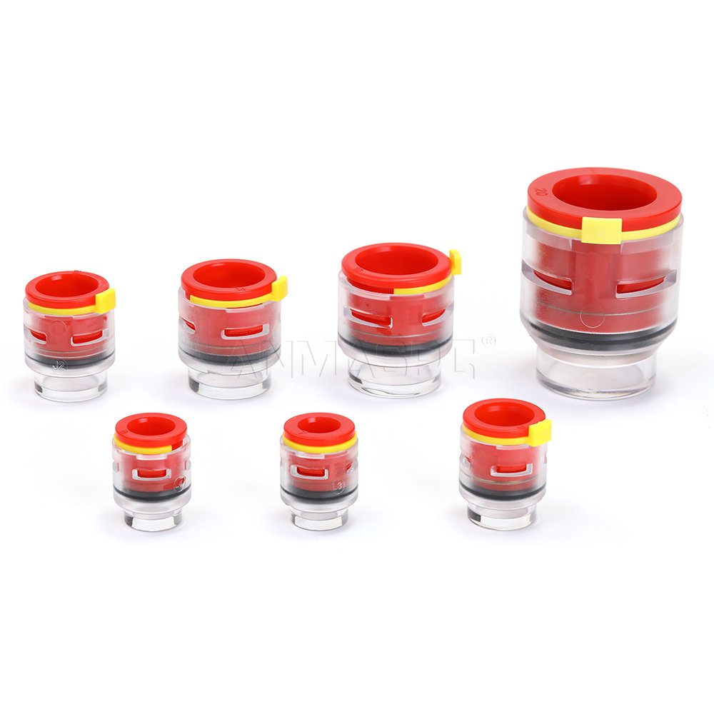 FPF7mm Microduct End Caps Essential Connectors Accessories Air Blown Fiber Optic Microduct Networks Protects Components FTTX