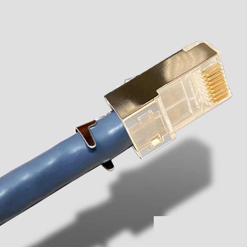 Factory whole sales price Ftp Stp 50U Shielded Cat 7 rj45 waterproof connector