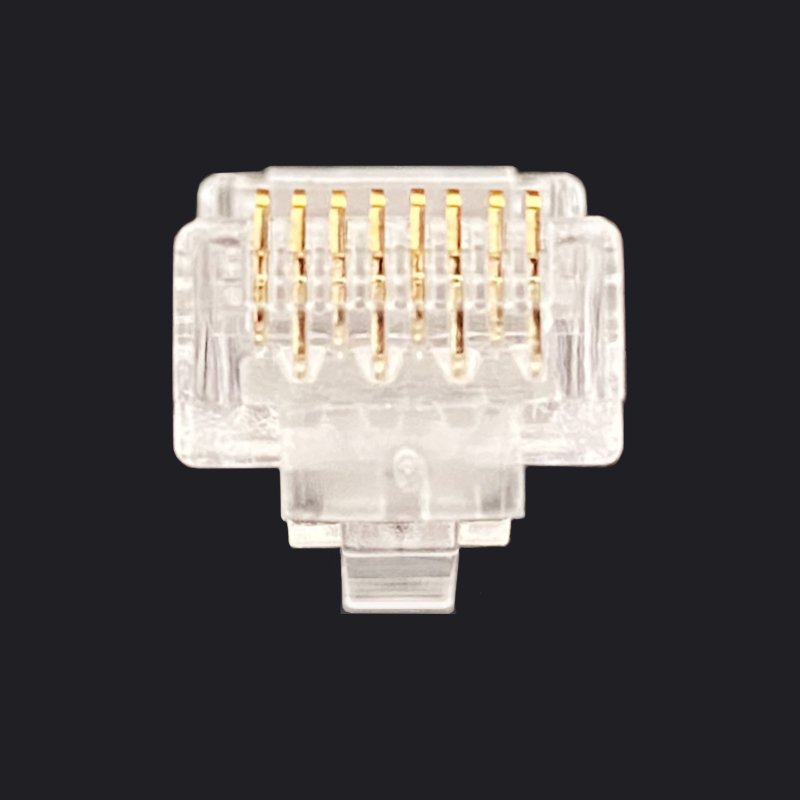 Factory whole sales price Ftp Stp 50U Shielded Cat 7 rj45 waterproof connector