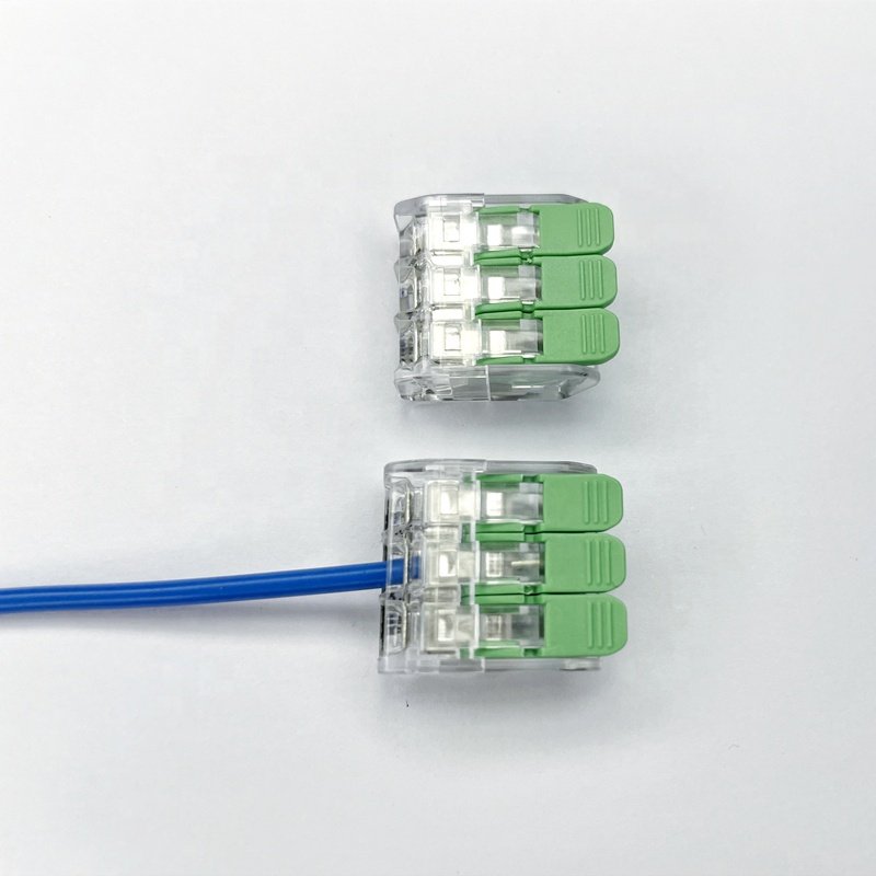 New Oj-263 Terminal Block 3 Pins Clamp Splicing Connector Cable Wire Connector 222 Connector