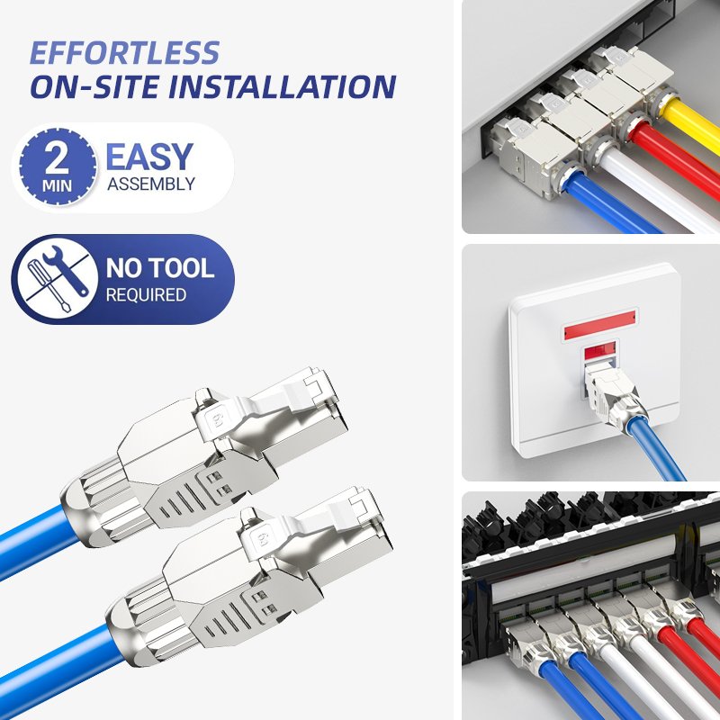 cat7 cat8 ethernet cable computer use best cat7 cat 6 6a sftp rj45 to rj45 connector plug