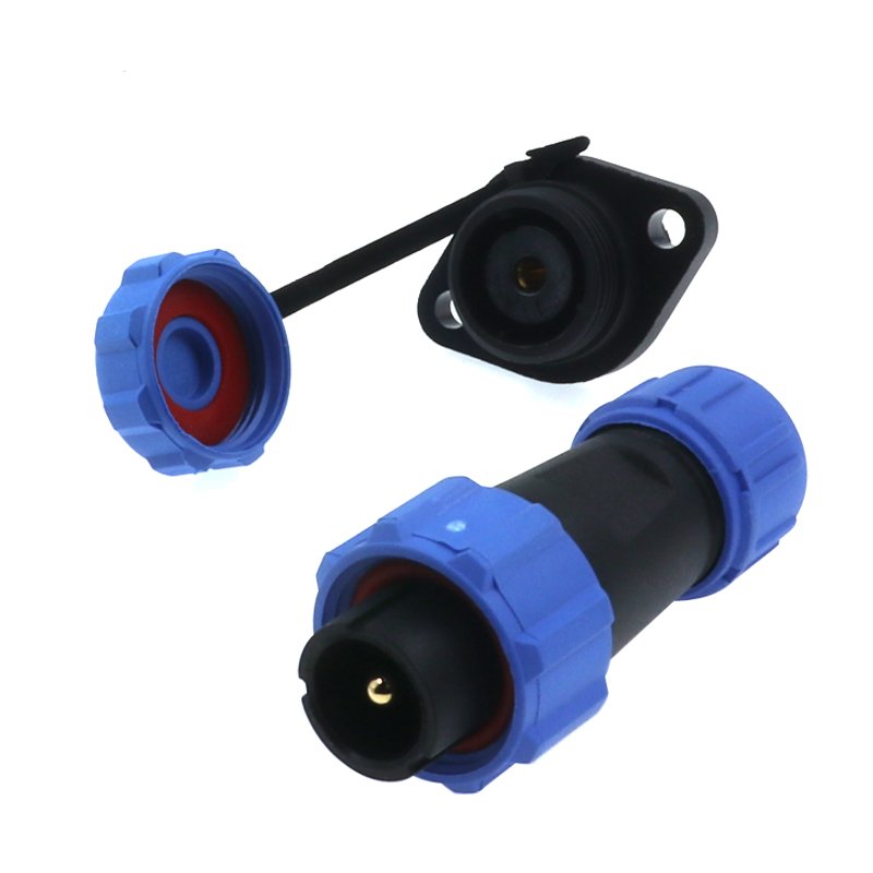 Aviation Plug IP68 Waterproof Connector Male Female Rear Nut Connector OL13 1Pin