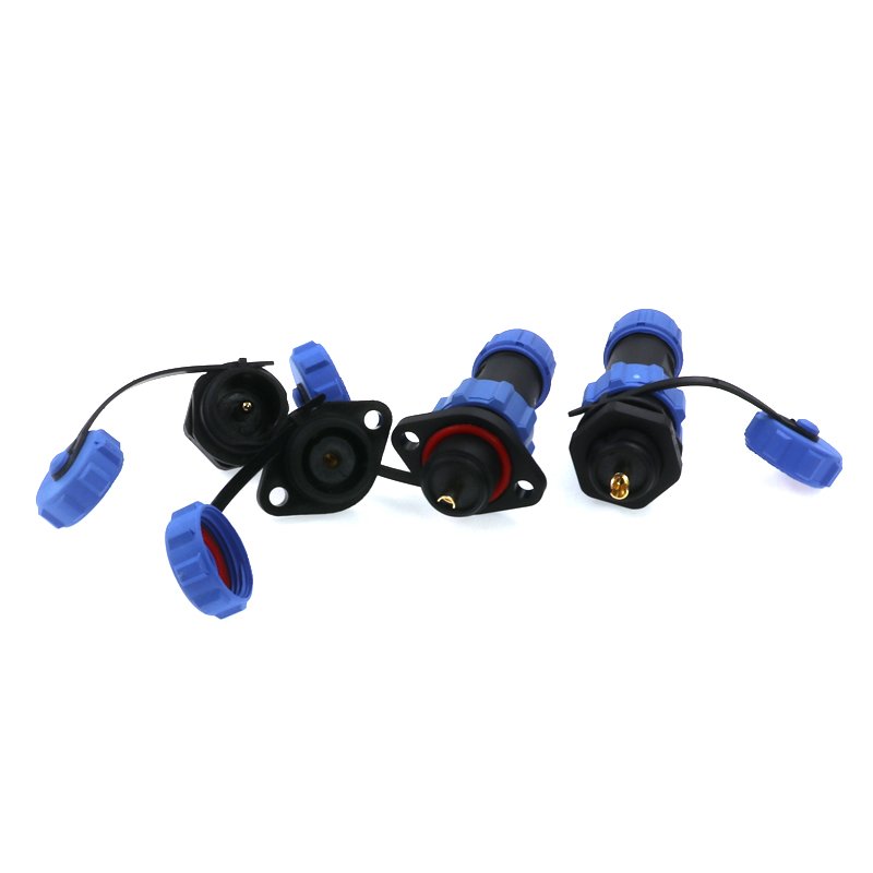 Aviation Plug IP68 Waterproof Connector Male Female Rear Nut Connector OL13 1Pin