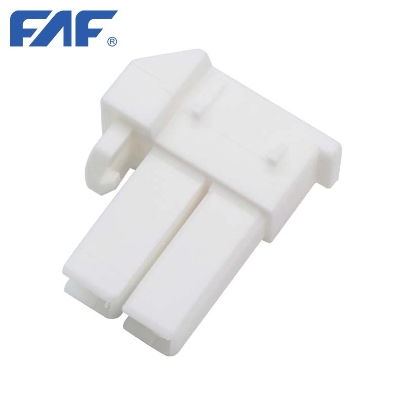 FAF 5.00mm Pitch ZL Series Wire To Wire Connector Two Poles Plug Housing With Positive Lock ZLP-02V