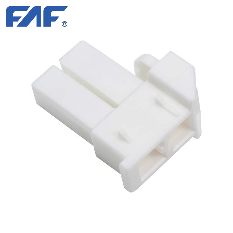 FAF 5.00mm Pitch ZL Series Wire To Wire Connector Two Poles Plug Housing With Positive Lock ZLP-02V