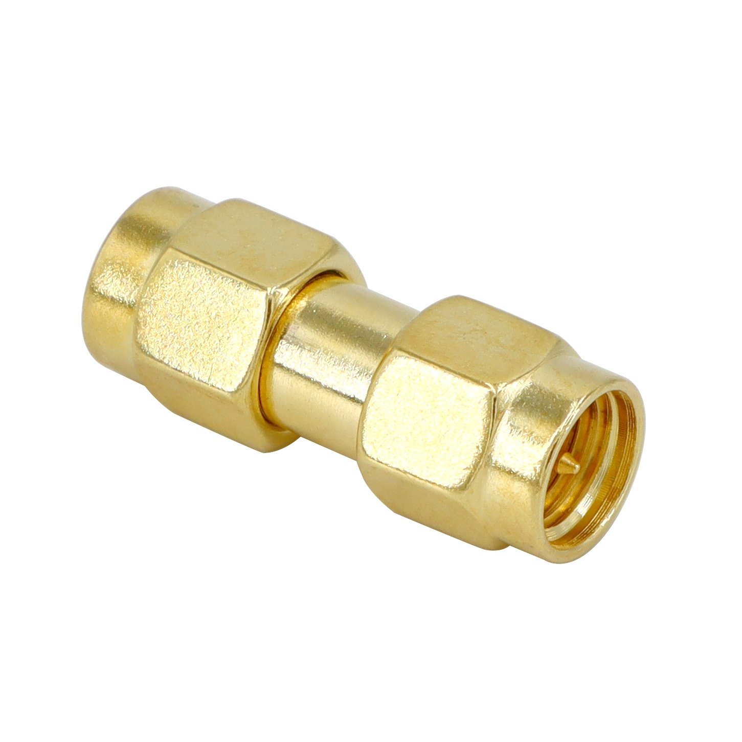 SMA Male to Male Adapter Coupler RF Coaxial Connector for Antenna Radio WiFi