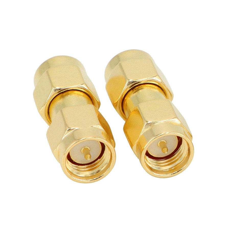 SMA Male to Male Adapter Coupler RF Coaxial Connector for Antenna Radio WiFi