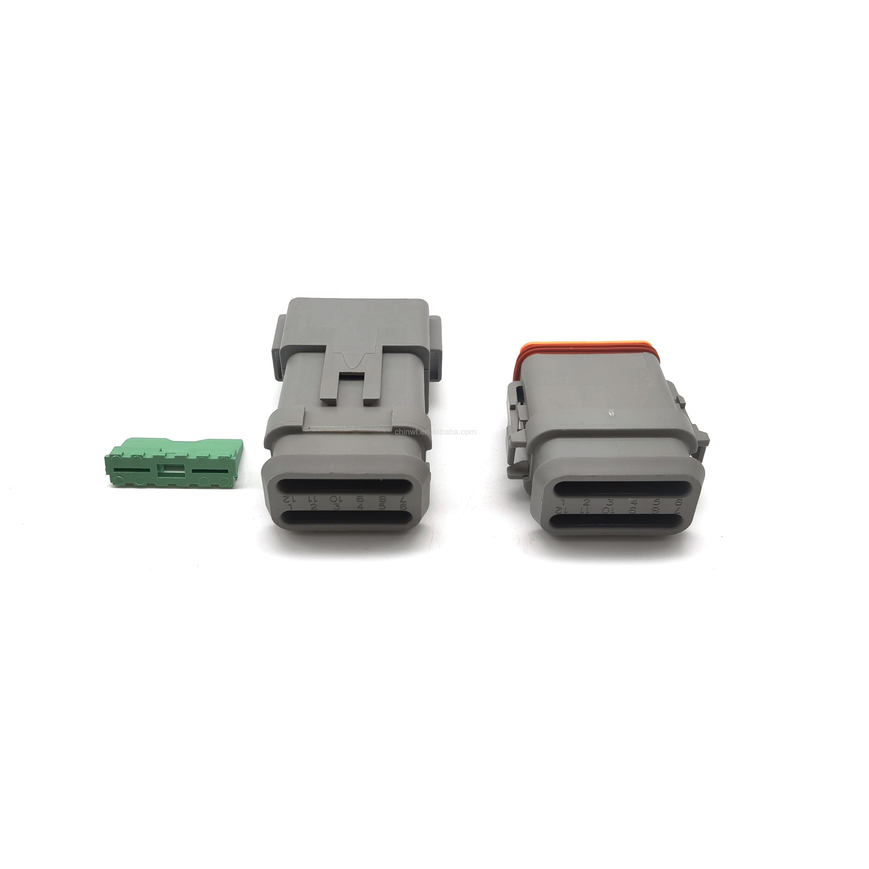 2 3 4 5 6 8 12 pin 2-12 Pin Deutsch DT E008 Series Waterproof Male Female Auto Wire Connector DT06-2S-E008 DT04-2P-E008