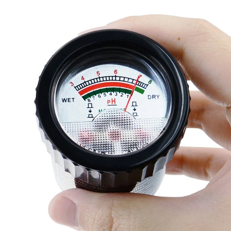 ZD-06 Soil pH & Moisture Tester Meter with 295mm Long Electrode Probe Waterproof Soil Tester Kit Tools