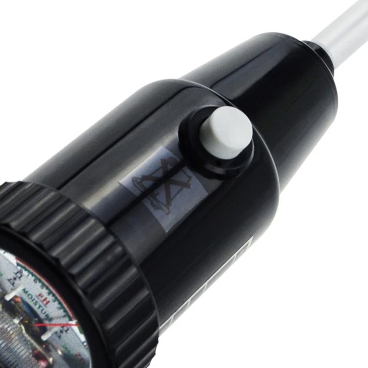 ZD-06 Soil pH & Moisture Tester Meter with 295mm Long Electrode Probe Waterproof Soil Tester Kit Tools