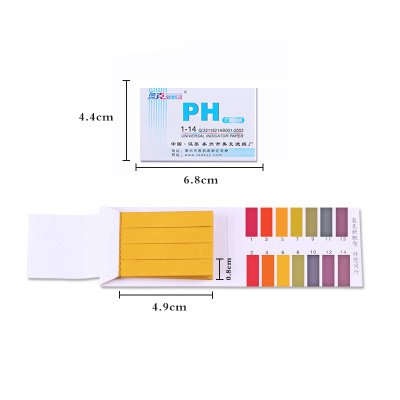 200 Pcs PH Test Strips 80 Strips Full PH Meter PH Controller 1-14st Indicator Litmus Paper Water Soilsting Kit