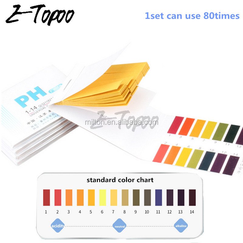 200 Pcs PH Test Strips 80 Strips Full PH Meter PH Controller 1-14st Indicator Litmus Paper Water Soilsting Kit