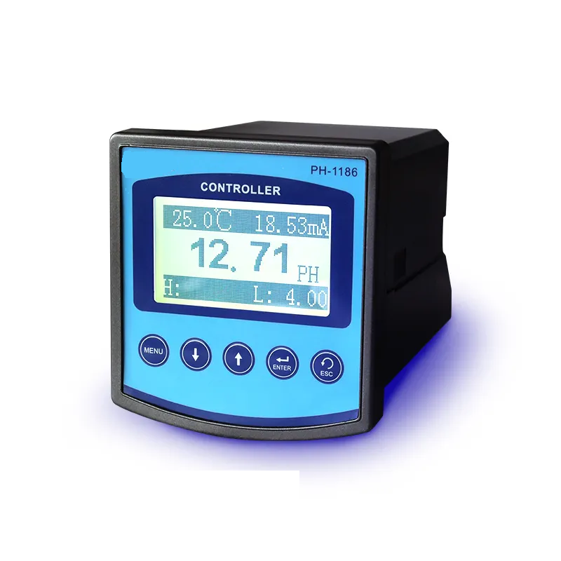 Swimming Pool Ph Meter Online Ph Instrument Ph-1186 Online Ph Meter For Industrial Wastewater Treatment Made In China