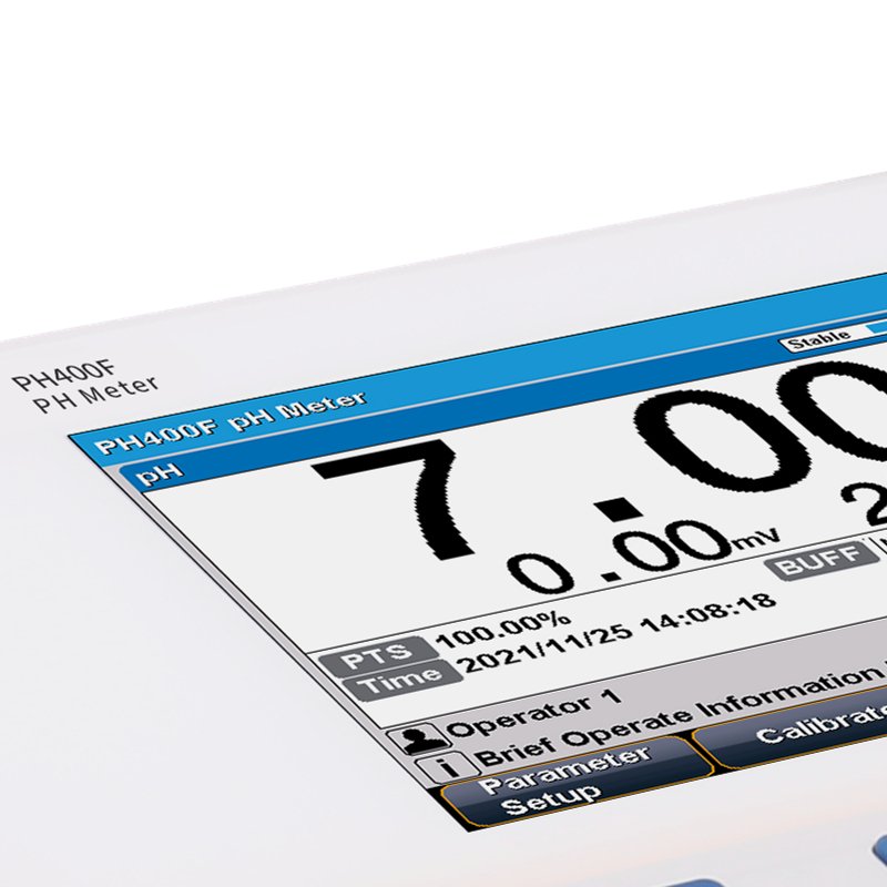 High Accurity Laboratory Test Equipment Inline Ph Meter With Printer Lcd Display Ph Tester